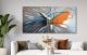 Schilderij abstracte kunst pastelkleuren - Artello