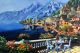 Schilderij Alpen gebergte - Artello