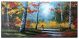Schilderij Autumn Forest 120 x 60 -Artello