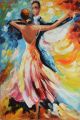 Schilderij ballroom dansen - Artello