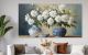 schilderij boeket witte bloemen artello