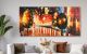 Schilderij city at night - Artello