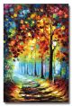 Schilderij herfst modern - Artello