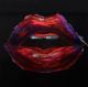 Schilderij lips modern 80 x 80 - Artello
