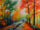 Schilderij modern bos 120 x 60 -Artello