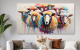 Schilderij modern schapen Artello