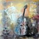 Schilderij muziek - Artello