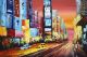 Schilderij New York City modern - Artello