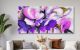 Schilderij paarse bloemen - Artello