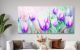 Schilderij paarse tulpen - Artello