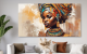 Schilderij portret African woman Artello