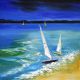 Schilderij strand - Artello