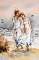 Schilderij strandwandeling - Artello
