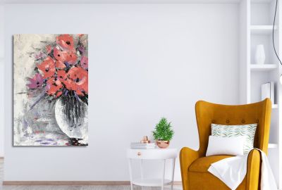 Ontslag partner puur Bloemen schilderij kopen bij galerie Artello - SALE