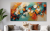 Schilderij abstract cirkels Artello