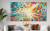 Schilderij abstract colorful Artello