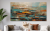 Schilderij abstract stripes Artello