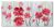 Schilderij Bloemen roze rood - Artello
