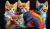 Schilderij kittens modern - Artello