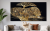 Schilderij koraal goud Artello