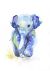 Schilderij olifant blauw - Artello