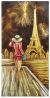 Schilderij Paris 60 x 120 - Artello