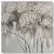 Schilderij witte bloemen Hortensia 'Annabelle' 75 x 75 Artello