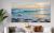schilderij zee golven zonsondergang artello  